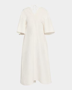 Mia Silk A-Line Dress