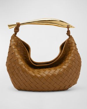 Sardine Leather Top-Handle Bag