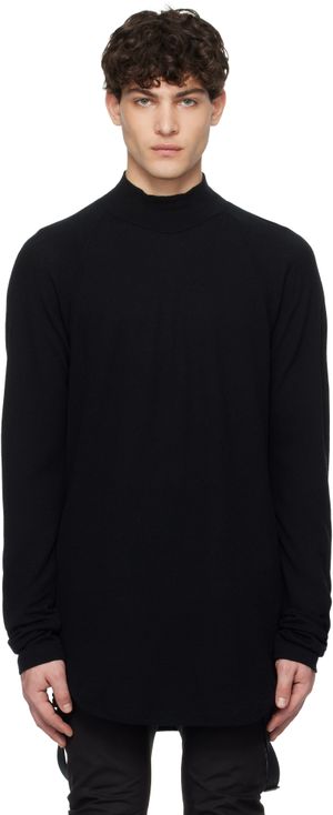 Julius Black Ana-Mockneck Sweater