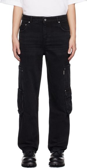 Represent Black R3 Workshop Jeans