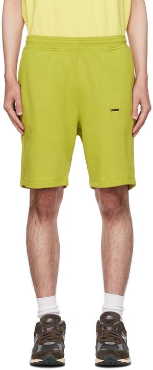 UNNA Green Slow Motion Shorts
