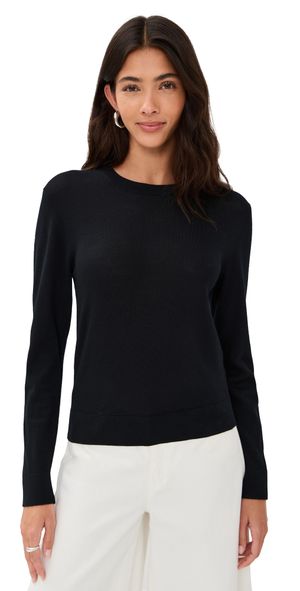 Sold Out NYC The Refined Crew Pullover Black XS