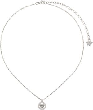 Versace Silver Medusa '95 Pendant Necklace