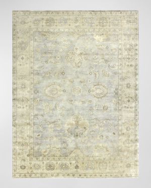 Annetta Antique Oushak Rug, 9' x 12'