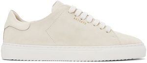 Axel Arigato Off-White Clean 90 Suede Sneakers