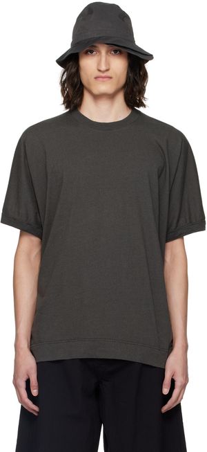 Jan-Jan Van Essche Gray O-Project Loose-Fit T-Shirt