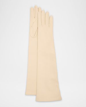 Shearling Elongated Gloves