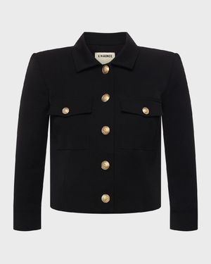 Kumi Cropped Fitted Jacket