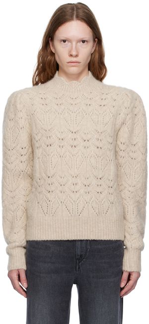Isabel Marant Etoile Beige Galini Sweater