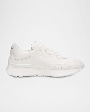 Men's Sprint Leather Runner Sneakers