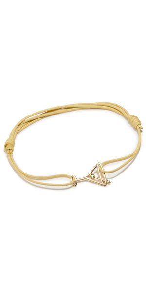 ALIITA Martini Esmeralda Bracelet Yellow Gold One Size