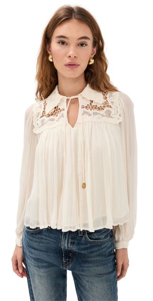 Sea Daphne Lace Top Cream M
