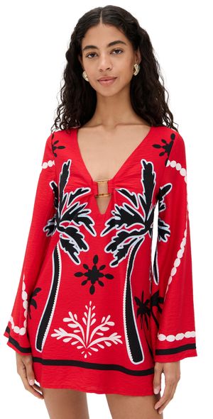 Seven Wonders Caledeira Mini Dress Cabanna Red L