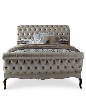 Duncan Fife Leather California King Bed