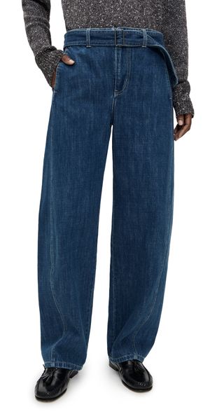 Alex Mill Ninth Street Pant In Crosshatch Denim Sapporo Wash 4