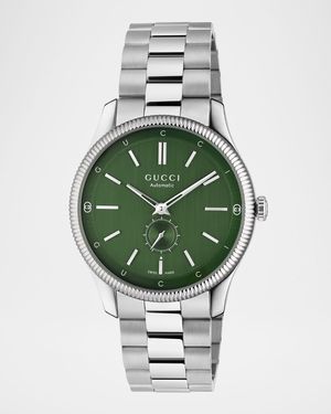 G Timeless 40mm Stainless Steel Bracelet Watch
