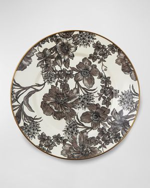 Sterling English Garden Enamel Dinner Plate
