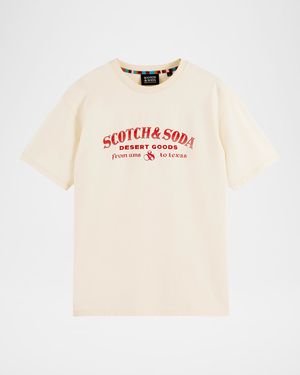 Men's Logo Artwork Relaxed-Fit T-Shirt