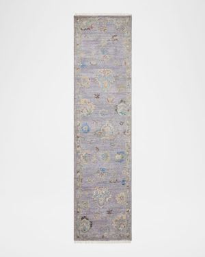 Florence Hand-Knotted Runner, 2' x 10'