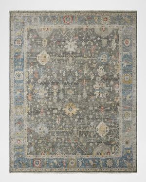 Aneida Hand-Knotted Rug, 9' x 12'