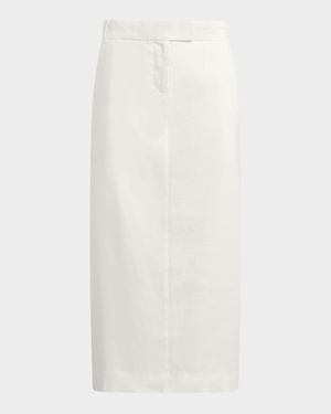 The Maeve Tailored Midi Skirt