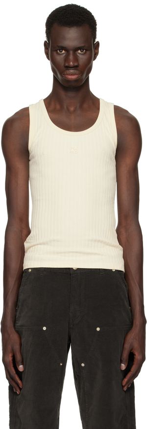 Wales Bonner Off-White Groove Tank Top