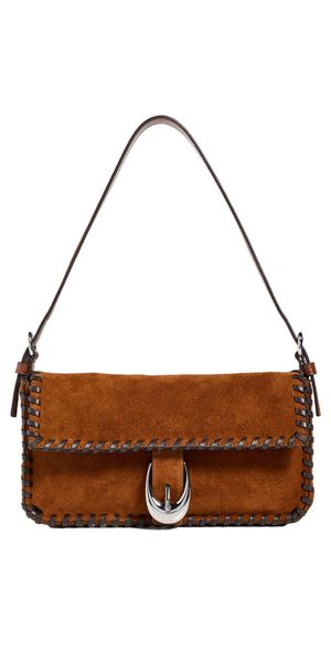 STAUD Harlow Bag Tabac/Espresso One Size