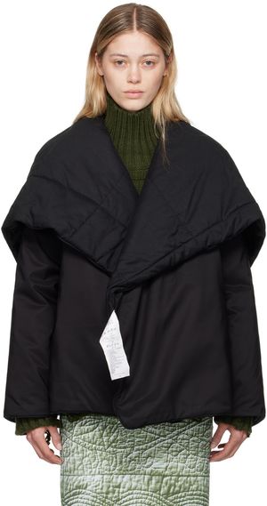 MM6 Maison Margiela Black Insulated Jacket