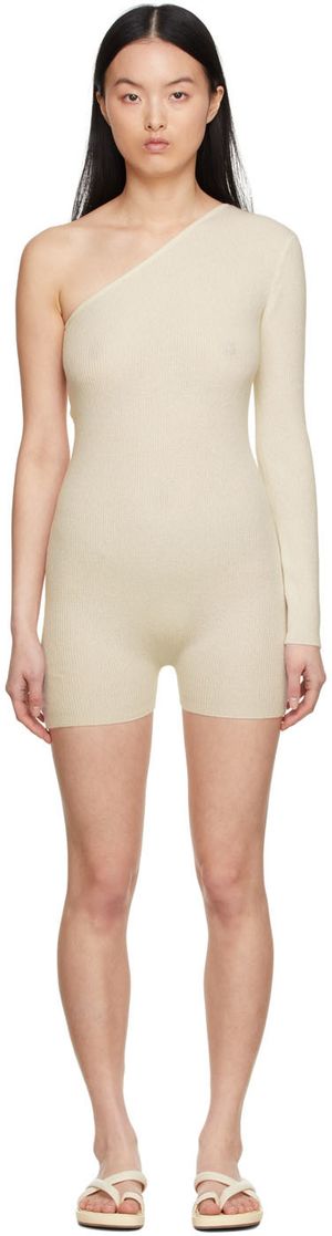 LISA YANG SSENSE Exclusive Off-White Aiya Jumpsuit