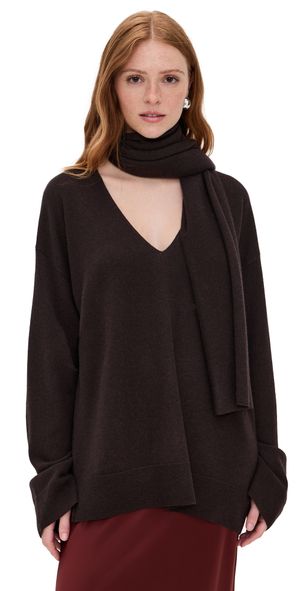 Rodebjer Phlox Sweater Chocolate Torte S