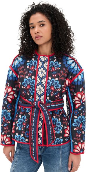 FARM Rio Latina Scarf Black Jacket Latina Scarf Black L