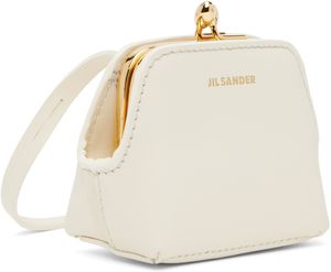Jil Sander White Goji Pouch