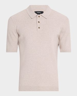 Men's Berch Ribbed Polo Shirt