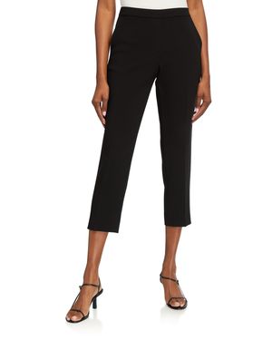 Treeca Cropped Pull-On Pants