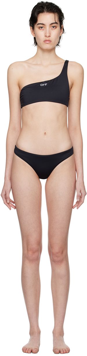 Off-White Black 'Off' Stamp Bikini
