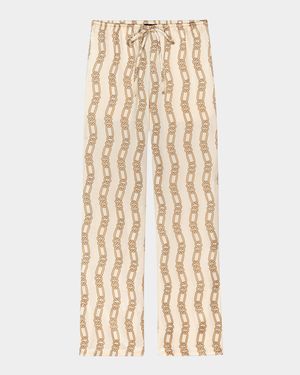 Damani Chain Link Drawstring Pants