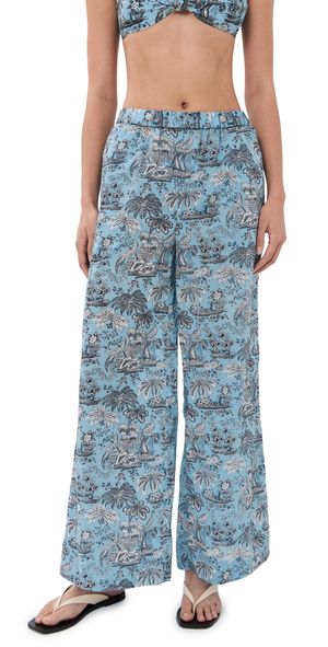 STAUD Marza Pants SKY TOILE S