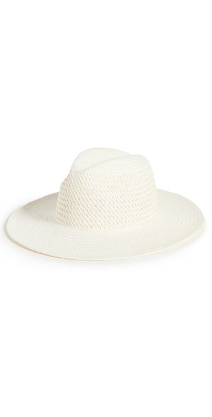Hat Attack Vented Luxe Packable Straw Hat New Natural One Size