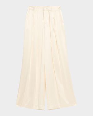 Georgia Stripe Satin Pants