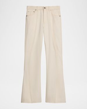 Wide-Leg Ski Jeans