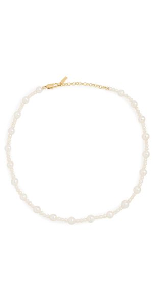 Eliou Irenko Necklace White One Size