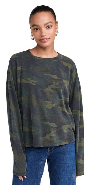 ASKK NY Printed Long Sleeve Top Camo 0
