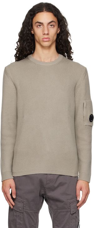C.P. Company Khaki Lens Sweater