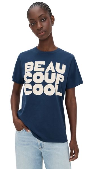 Clare V. Original Tee Navy M