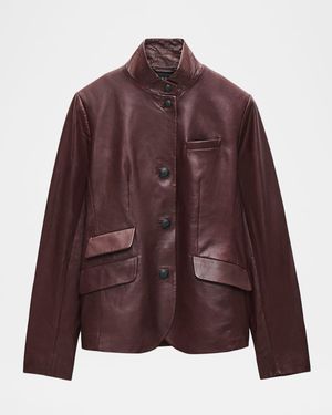 Slade Leather Blazer