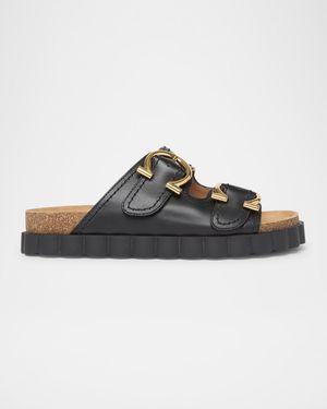 Kapalua Gancino Buckles Sporty Slide Sandals
