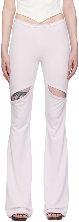 Courrèges Purple Ellipse Trousers