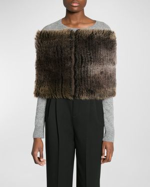 Fur Cashmere Snood
