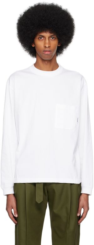 rito structure White Pocket T-Shirt