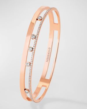 MOVE ROMANE 18K ROSE GOLD DIAMOND BRACELET